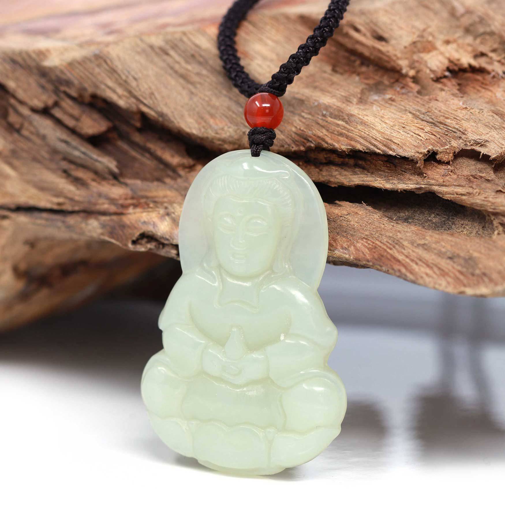 27056 Hetian Jade Guanyin factory Pendant