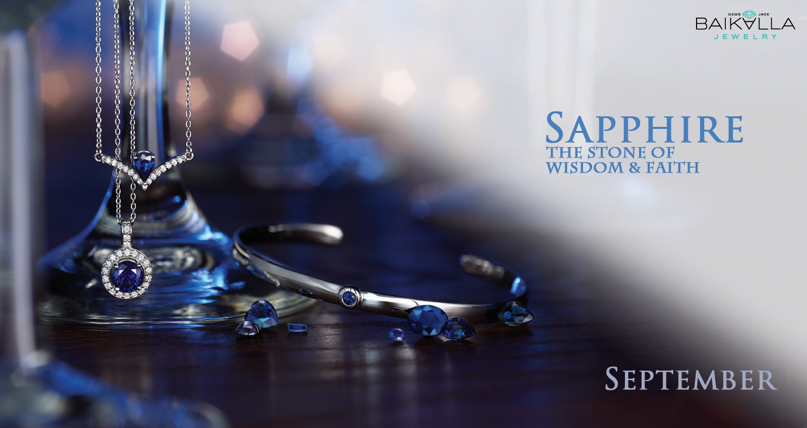 Sapphire Jewelry | September Birthstone | 