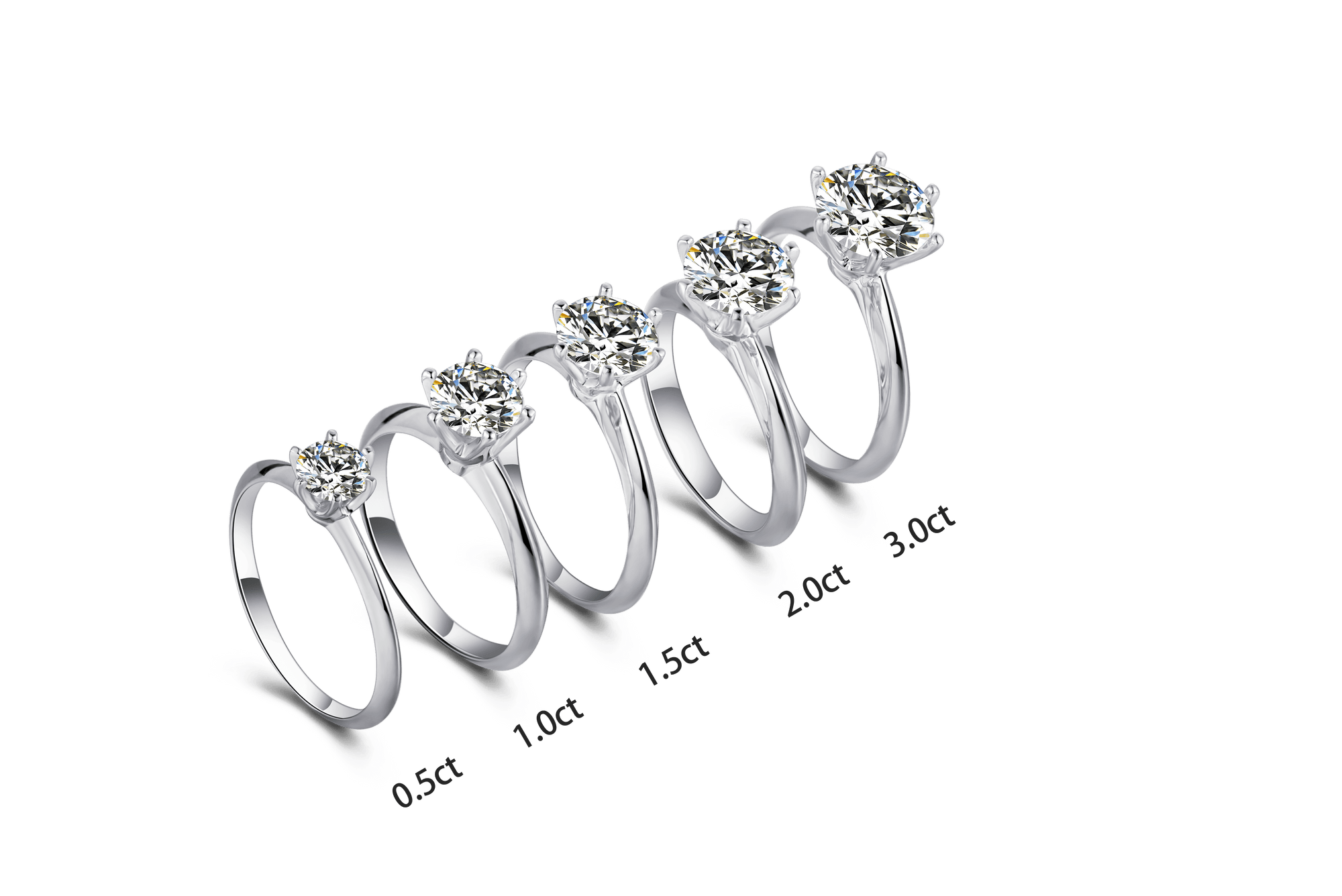 Moissanite Engagement Rings