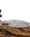 Baikalla Jewelry jade beads bracelet Copy of Natural Jadeite Jade 10 mm Round Lavender Beads Bracelet ( 10 mm )