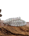 Baikalla Jewelry jade beads bracelet Copy of Natural Jadeite Jade 10 mm Round Lavender Beads Bracelet ( 10 mm )