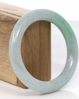 Baikalla Jewelry Jadeite Jade Bangle Bracelet Baikalla's Classic Real Jadeite Jade Bangle Bracelet (56.92 mm) 