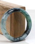 Baikalla Jewelry Jadeite Jade Bangle Bracelet Copy of Copy of Copy of Copy of Natural Burmese Blue-green Jadeite Jade Bangle Bracelet (56.19mm)