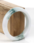 Baikalla Jewelry Jadeite Jade Bangle Bracelet Copy of Copy of Copy of Natural Jadeite Jade Blue-green Bangle Bracelet (58.52 mm) 