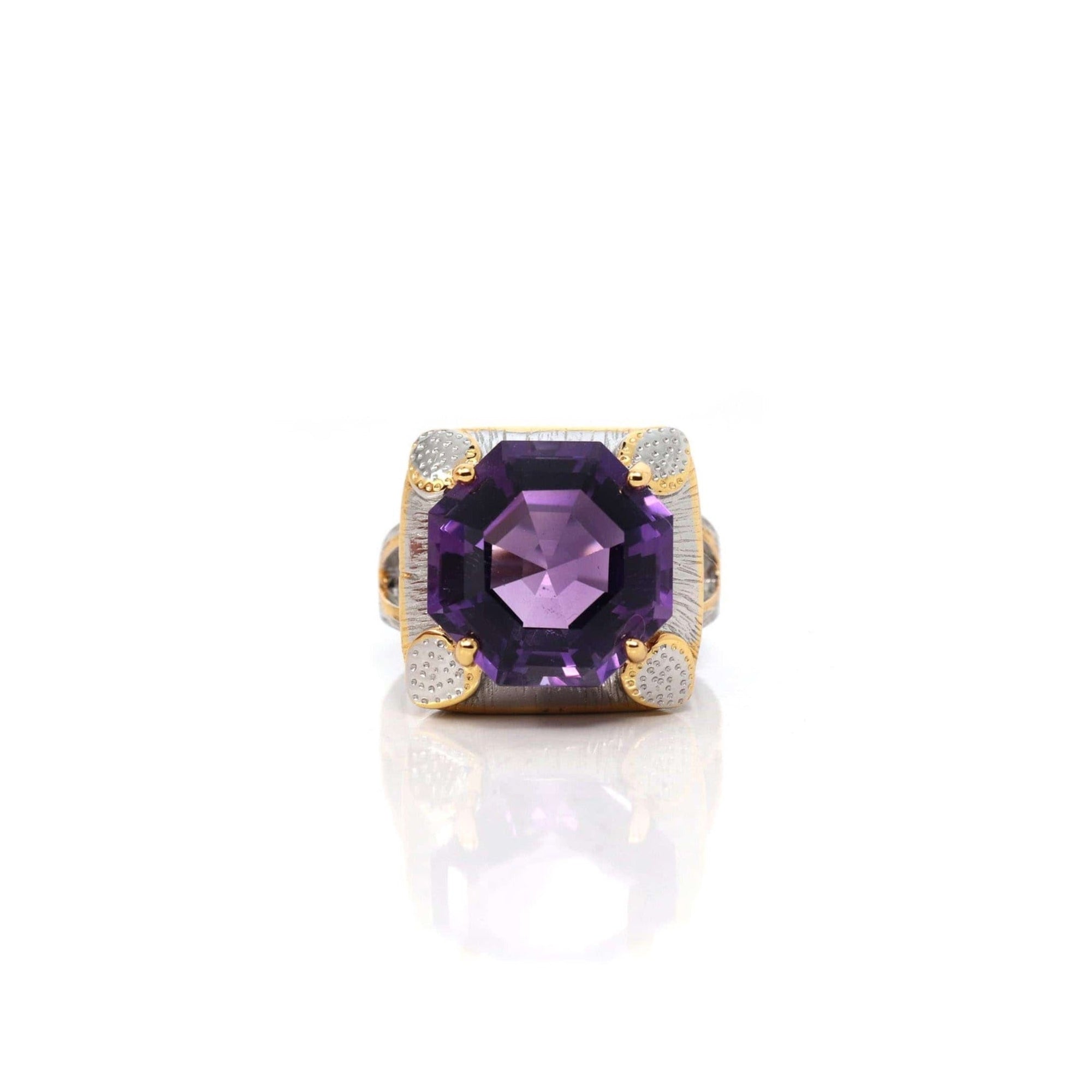 Baikalla Jewelry Gemstone Ring Copy of Baikalla™ Sterling Silver Amethyst Ring