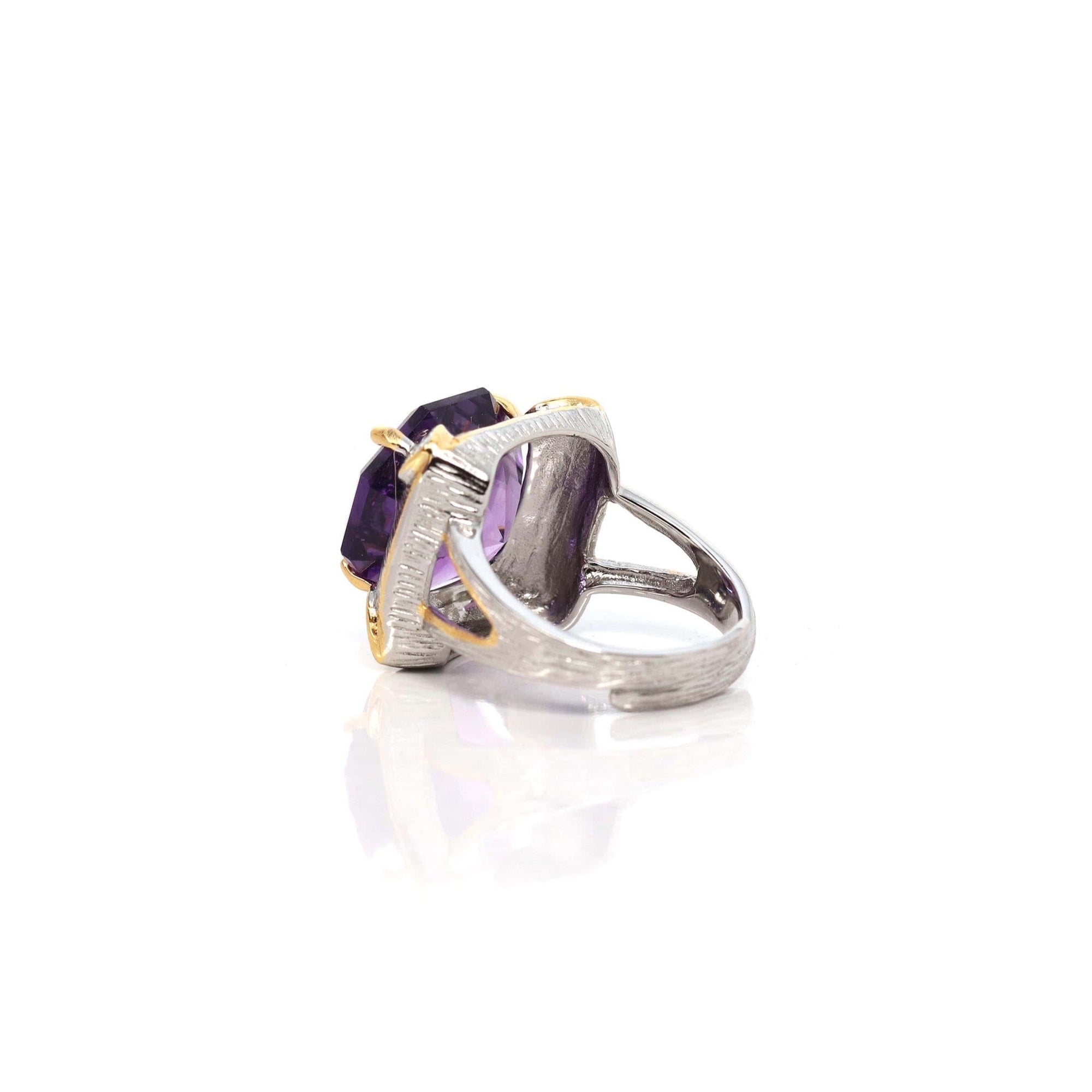 Baikalla Jewelry Gemstone Ring Copy of Baikalla™ Sterling Silver Amethyst Ring