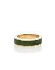 Baikalla Jewelry Gold Jadeite Jade Ring Copy of Baikalla "Classic Oval Signet" 14k Genuine Forest Green Old mine Jadeite Jade Men's Ring