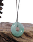 Baikalla Jewelry Jade Pendant Necklace Copy of Copy of Copy of Baikalla "Good Luck Button" Necklace Green Jadeite Jade Pendant For Men