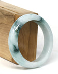 Baikalla Jewelry Jadeite Jade Bangle Bracelet Baikalla Natural Burmese Blue-Green Jadeite Jade Bangle Bracelet (54.46mm) 