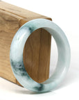 Baikalla Jewelry Jadeite Jade Bangle Bracelet Baikalla Natural Burmese Blue-Green Jadeite Jade Bangle Bracelet (54.46mm) 