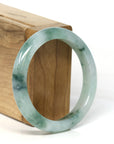 Baikalla Jewelry Jadeite Jade Bangle Bracelet Baikalla Natural Burmese Icy Blue-Green Jadeite Jade Bangle Bracelet (54.50mm) 