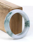 Baikalla Jewelry Jadeite Jade Bangle Bracelet Copy of Copy of Copy of Copy of Copy of Burmese High Ice Blue-green Jade Jadeite Bangle Bracelet (58.83mm) ( Collectibles )T070