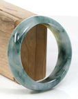 Baikalla Jewelry Jadeite Jade Bangle Bracelet Copy of Copy of Copy of Copy of Burmese High-end Ice Blue-green Jade Jadeite Bangle Bracelet (58.83mm) ( Collectibles )T073