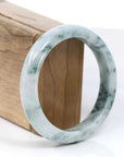 Baikalla Jewelry Jadeite Jade Bangle Bracelet Copy of Copy of Natural Burmese Blue-green Jadeite Jade Bangle Bracelet (62.17mm)