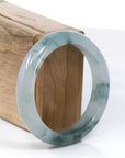 Baikalla Jewelry Jadeite Jade Bangle Bracelet Copy of Copy of Copy of Burmese High-end Ice Blue-green Jade Jadeite Bangle Bracelet (58.83mm) ( Collectibles )T090