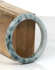 Baikalla Jewelry Jadeite Jade Bangle Bracelet Baikalla Natural Burmese Blue-green Jadeite Jade Bangle Bracelet (62.12mm)