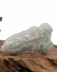 Baikalla Jewelry Jade Carving Necklace Baikalla Natural Jadeite Jade "Lucky Cabbage" Carving, Collectibles