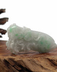 Baikalla Jewelry Jade Carving Necklace Baikalla Natural Jadeite Jade "Lucky Cabbage" Carving, Collectibles