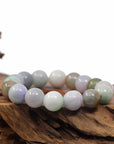 Baikalla Jewelry jade beads bracelet Natural Jadeite Jade 13mm Round Beads Bracelet ( 13 mm ) For Men