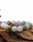 Baikalla Jewelry jade beads bracelet Natural Jadeite Jade 13mm Round Beads Bracelet ( 13 mm ) For Men