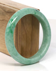 Baikalla Jewelry Jadeite Jade Bangle Bracelet Baikalla "Half Round" Lavender Jadeite Jade Bangle Bracelet (58.70 mm) 