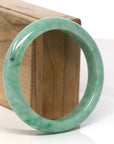 Baikalla Jewelry Jadeite Jade Bangle Bracelet Baikalla "Half Round" Lavender Jadeite Jade Bangle Bracelet (58.70 mm) 