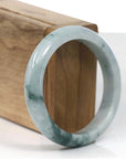 Baikalla Jewelry Jadeite Jade Bangle Bracelet Baikalla Natural Burmese Blue-green Jadeite Jade Bangle Bracelet (55.68mm)