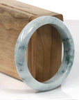 Baikalla Jewelry Jadeite Jade Bangle Bracelet Baikalla Natural Burmese Blue-green Jadeite Jade Bangle Bracelet (59.48mm)