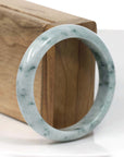 Baikalla Jewelry Jadeite Jade Bangle Bracelet Baikalla Natural Burmese Blue-green Jadeite Jade Bangle Bracelet (59.48mm)