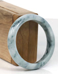 Baikalla Jewelry Jadeite Jade Bangle Bracelet Baikalla Natural Burmese Blue-green Jadeite Jade Bangle Bracelet (55.85mm)