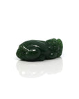 Baikalla Jewelry genuine jadeite carving Baikalla™ Pi Xiu Genuine Burmese Green Jadeite Jade PiXiu Pendant Necklace (FengShui Lucky)