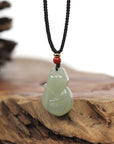 Baikalla Jewelry Jade Pendant Baikalla Genuine Nephrite Jade Cute Fox Carving Pendant Necklace