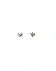 Baikalla Jewelry Silver Gemstones Earrings Baikalla™ 18k Gold Zircon Stud Earrings