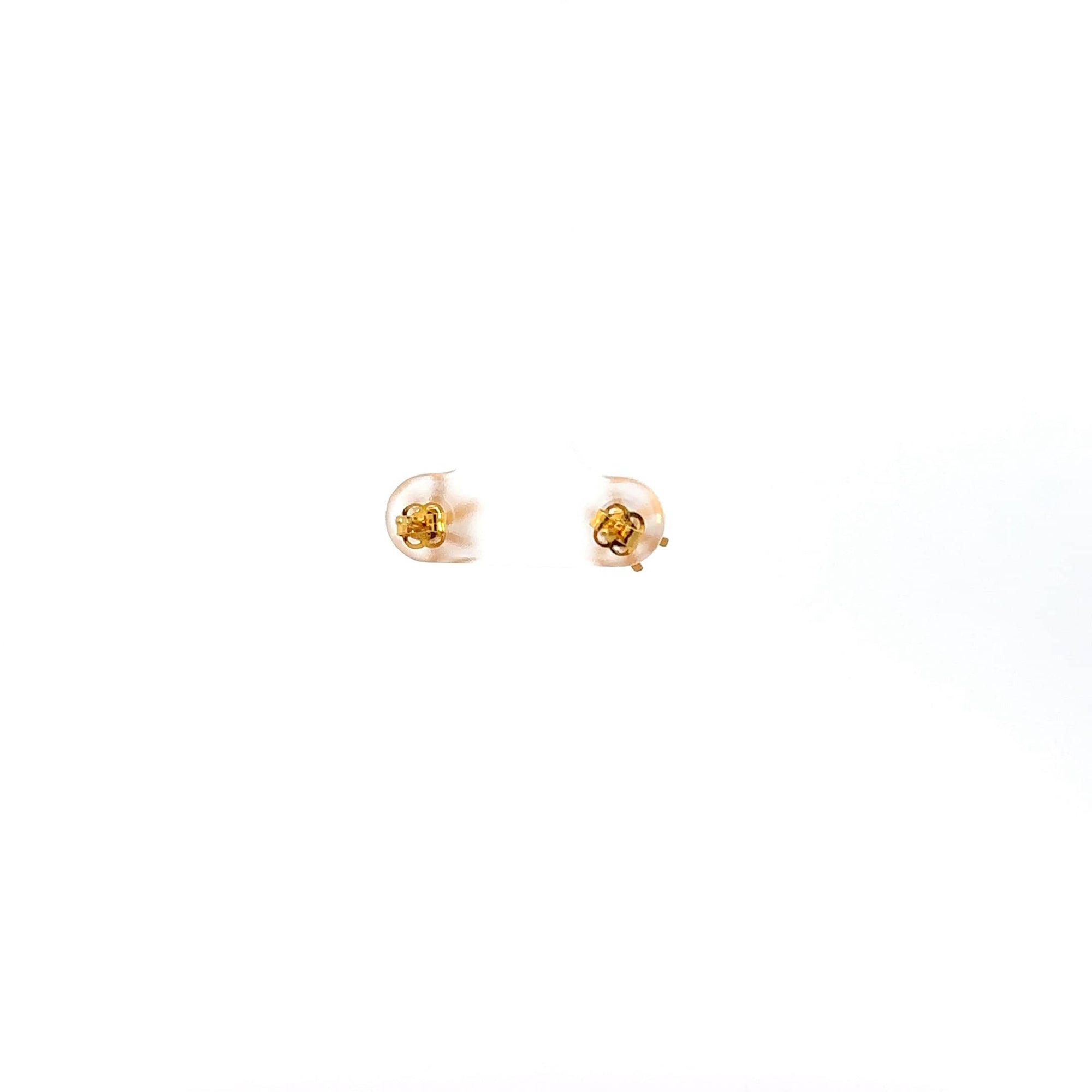 Baikalla Jewelry Silver Gemstones Earrings Baikalla™ 18k Gold Zircon Stud Earrings