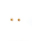 Baikalla Jewelry Silver Gemstones Earrings Baikalla™ 18k Gold Zircon Stud Earrings