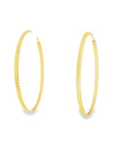 Baikalla Jewelry Silver Gemstone Earrings Baikalla 18k Gold Dangle Diamond Cut Hoop Earrings