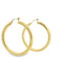 Baikalla Jewelry Silver Gemstone Earrings Baikalla 10k Gold Dangle Diamond Cut Hoop Earrings