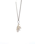 Baikalla Jewelry Gemstone Pendant Necklace Baikalla 14k White Gold Freshwater Pearl Pendant Necklace With Diamonds