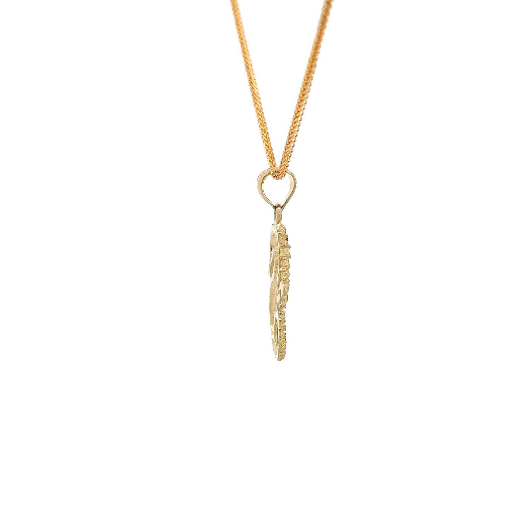 Baikalla Jewelry 14K Yellow Gold Pendant Baikalla 14k Yellow Gold Seahorse Pendant Necklace