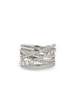 Baikalla Jewelry Diamond Ring Baikalla 18k White Gold Diamond Ring