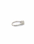 Baikalla Jewelry Diamond Ring Baikalla 14k White Gold Diamond Engagement Ring