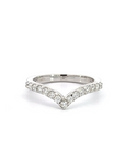 Baikalla Jewelry Diamond Ring Baikalla 14k White Gold Diamond Anniversary Band