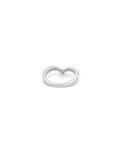 Baikalla Jewelry Diamond Ring Baikalla 14k White Gold Diamond Anniversary Band