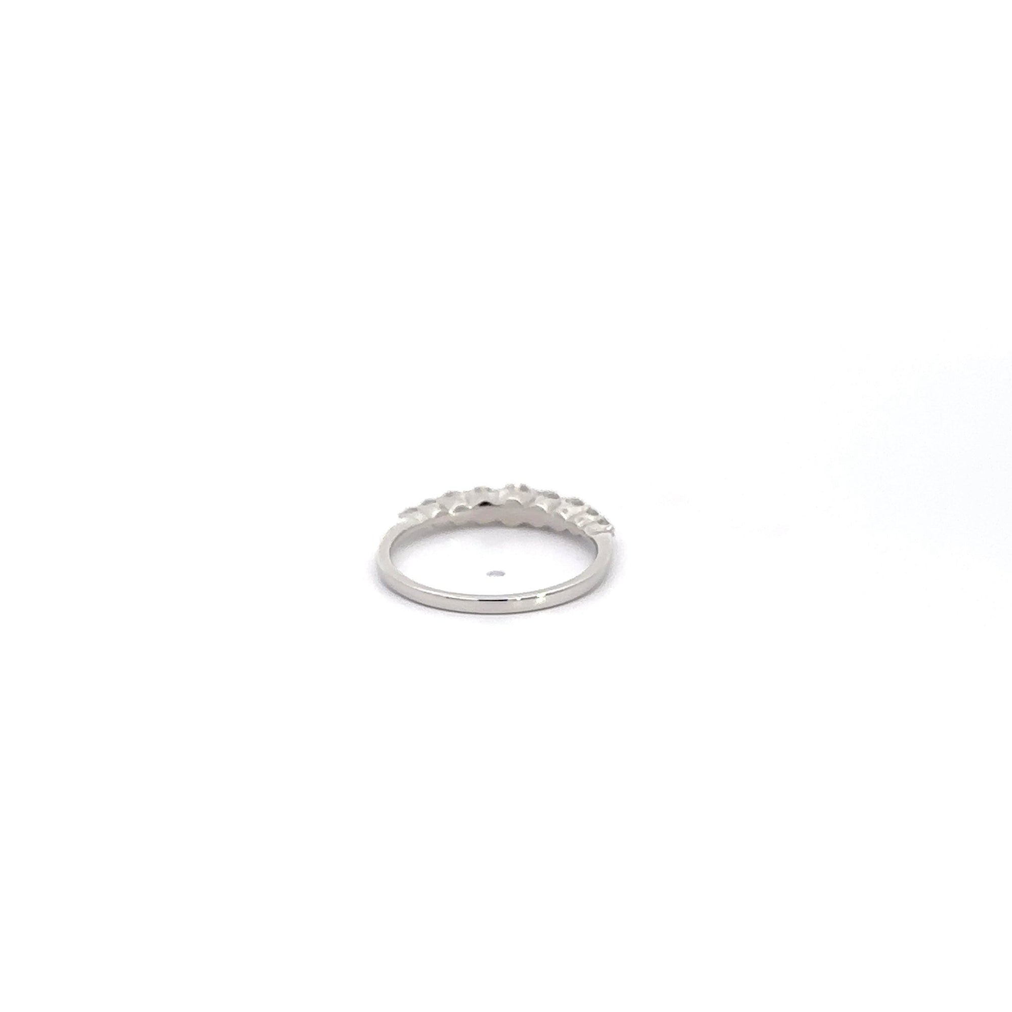 Baikalla Jewelry Diamond Ring Baikalla 18k White Gold Diamond Anniversary Band