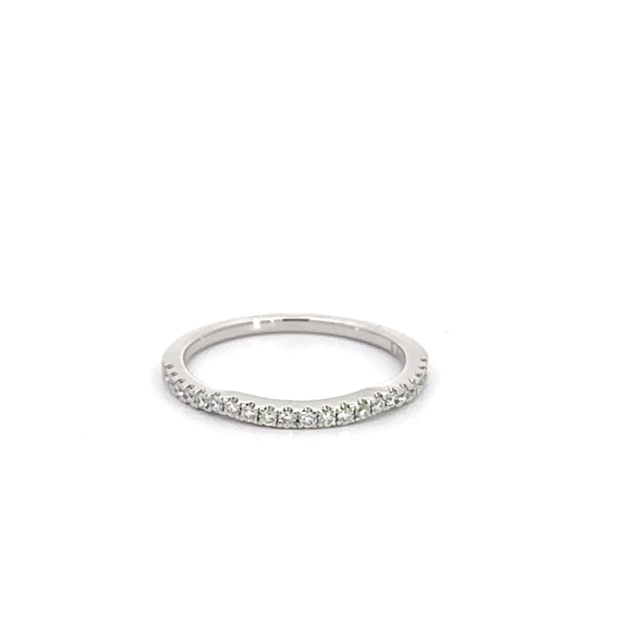 Baikalla Jewelry Diamond Ring Baikalla 14k White Gold Diamond Anniversary Band