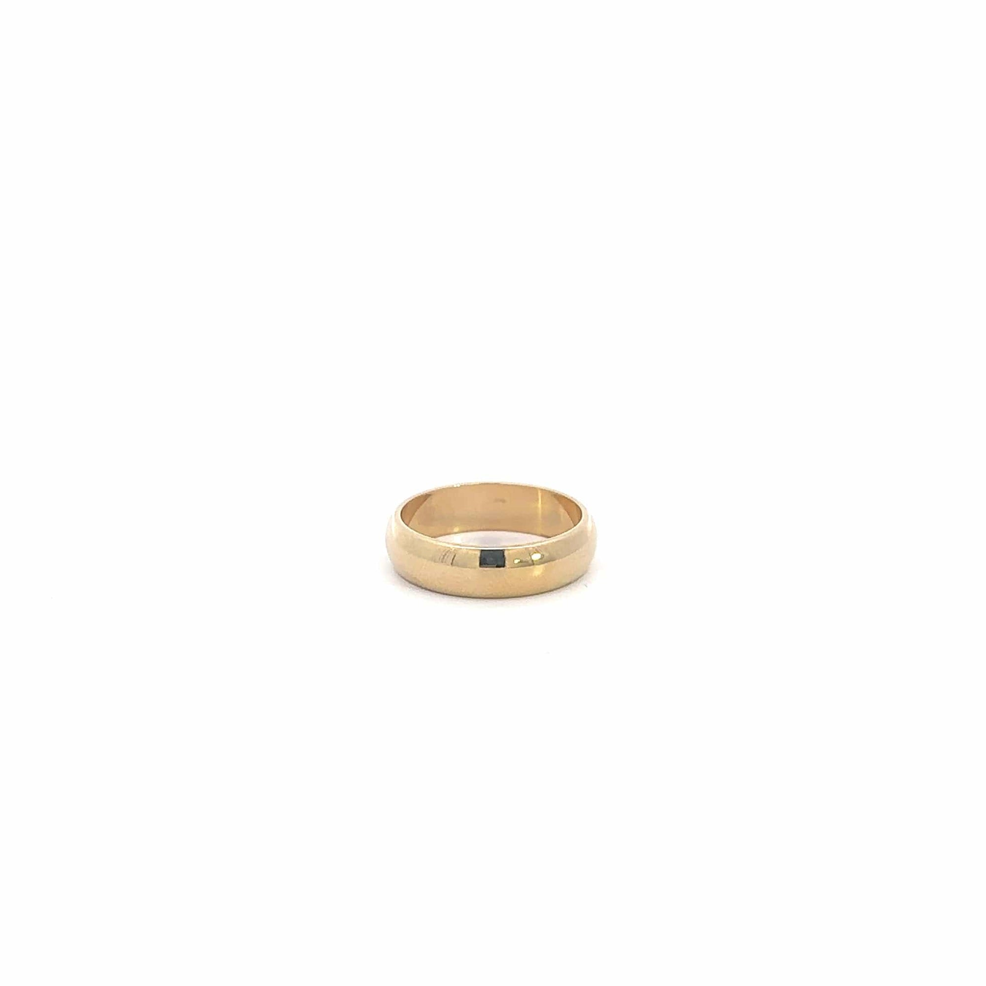 Baikalla Jewelry Gold Ring Baikalla™ 10k Yellow Gold Half Round Band