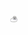 Baikalla Jewelry Diamond Ring Baikalla 14k White Gold Diamond Cluster Engagement Ring