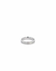 Baikalla Jewelry Gemstone Men's Ring Baikalla 18k White Gold Wedding Diamond Band Ring