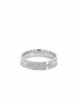 Baikalla Jewelry Gemstone Men's Ring 6 Baikalla 14k White Gold Wedding Diamond Band Ring