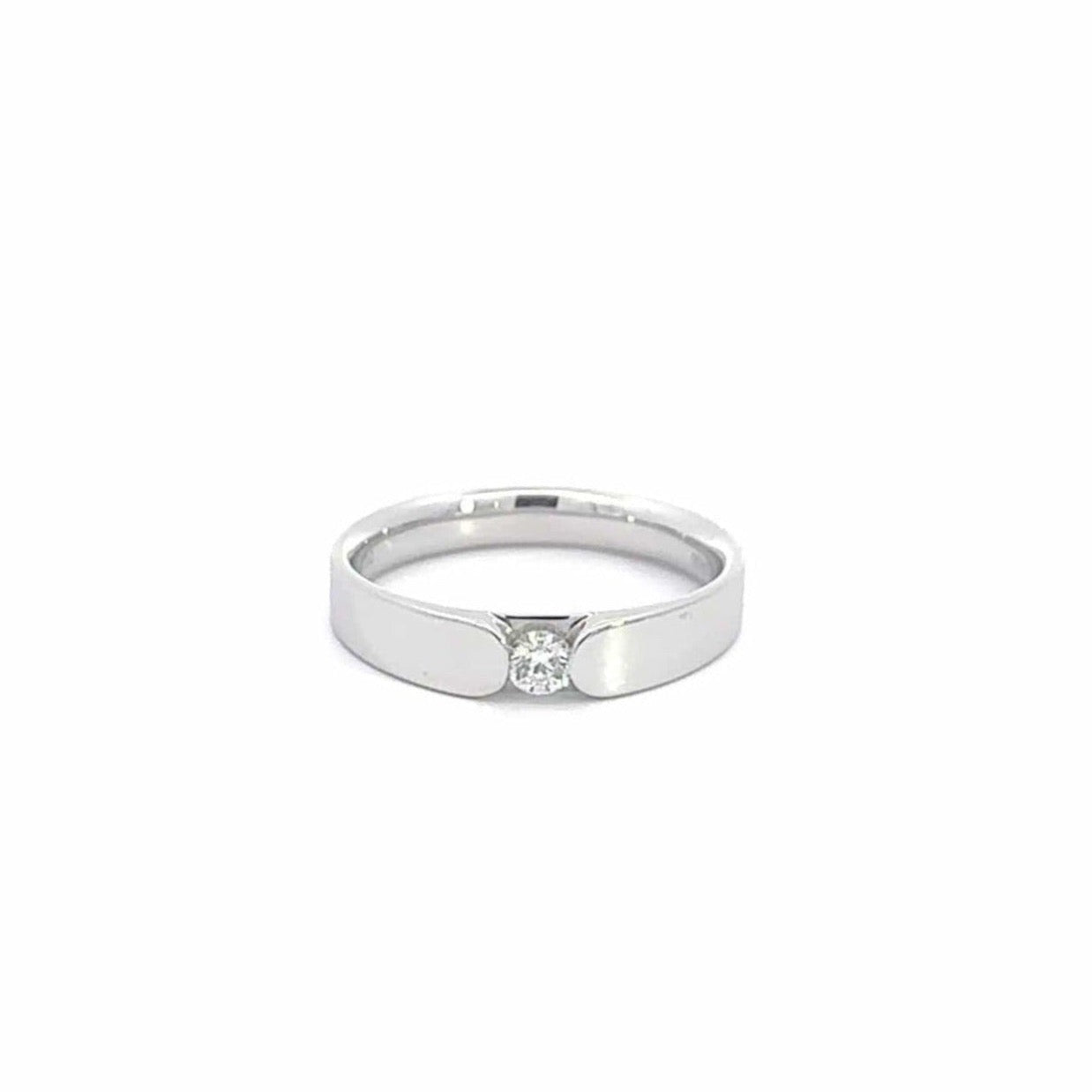 Baikalla Jewelry Gemstone Men&#39;s Ring 7.5 Baikalla 18k White Gold Men&#39;s Wedding Diamond Band Ring